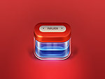 电池容器icon