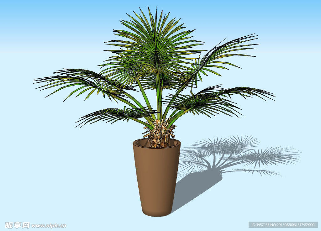 盆景3D模型