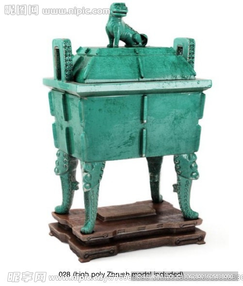 古代饰品 鼎