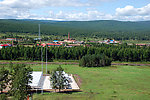 五峰山西侧公路风景