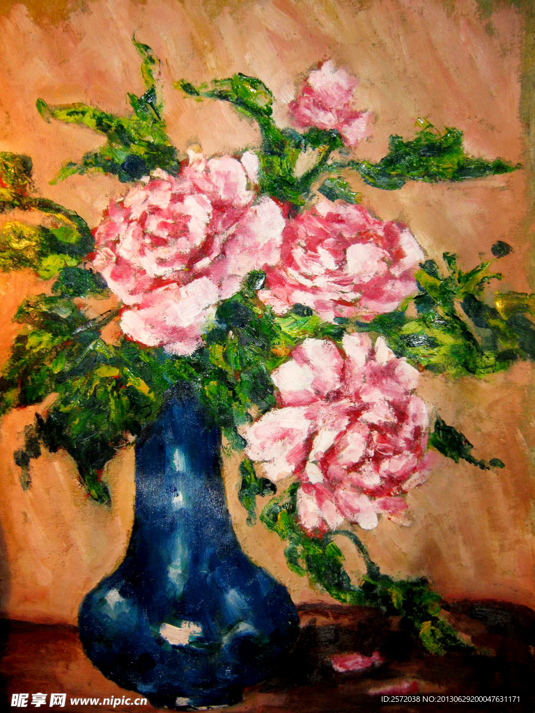 花朵油画