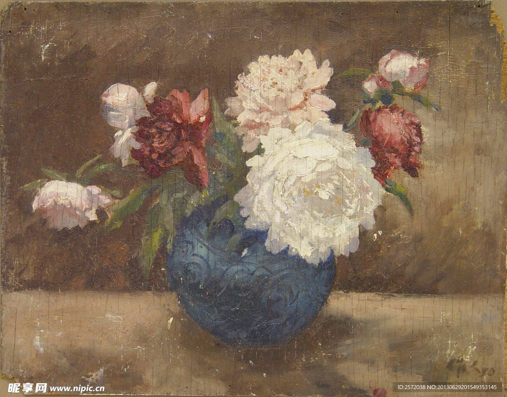花朵油画