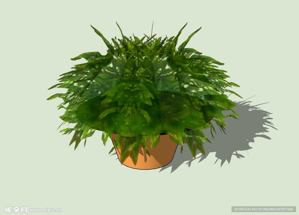 盆景3D模型