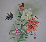 吴玉阳工笔画百年好合