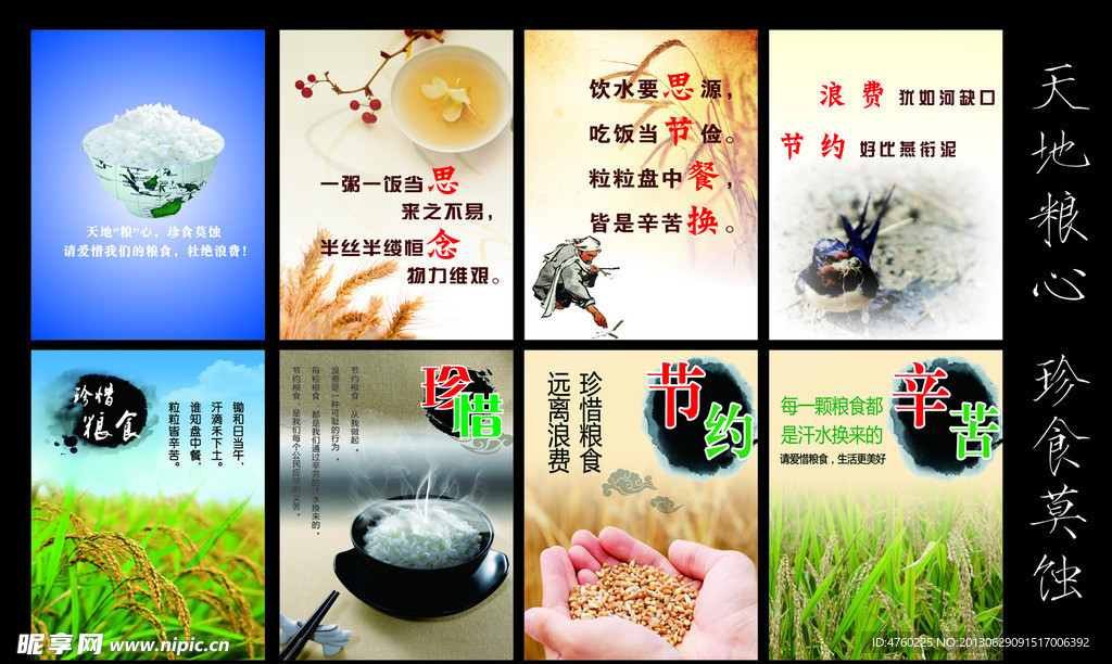 珍惜粮食