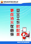 安全工作展板