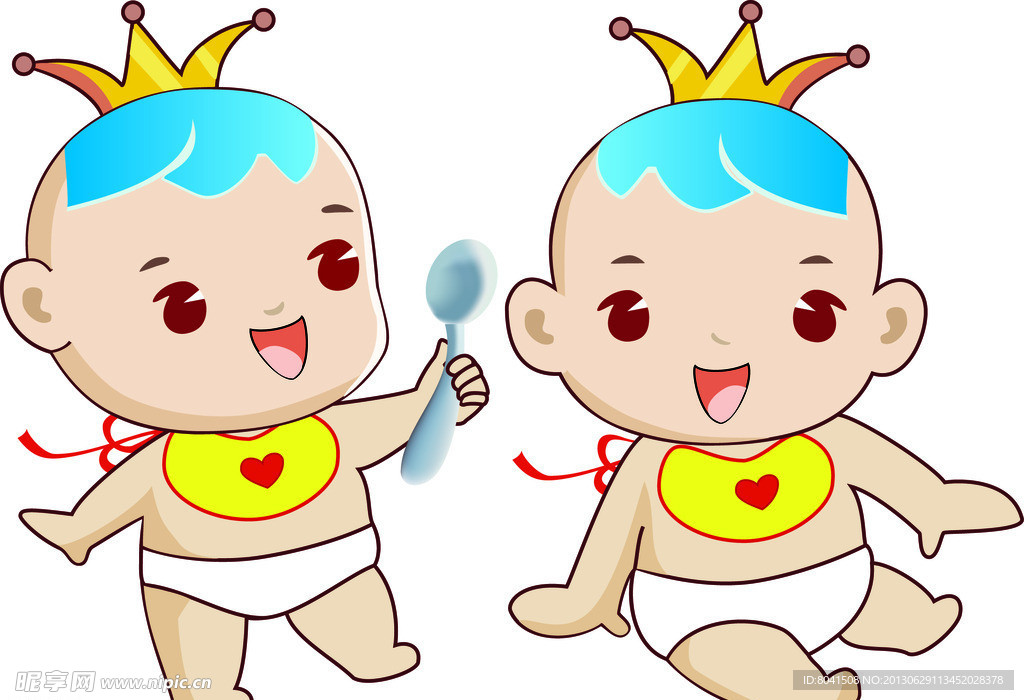带皇冠的宝宝