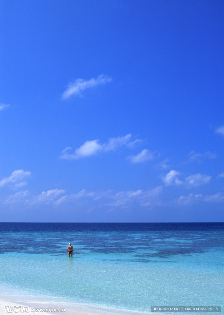 海边