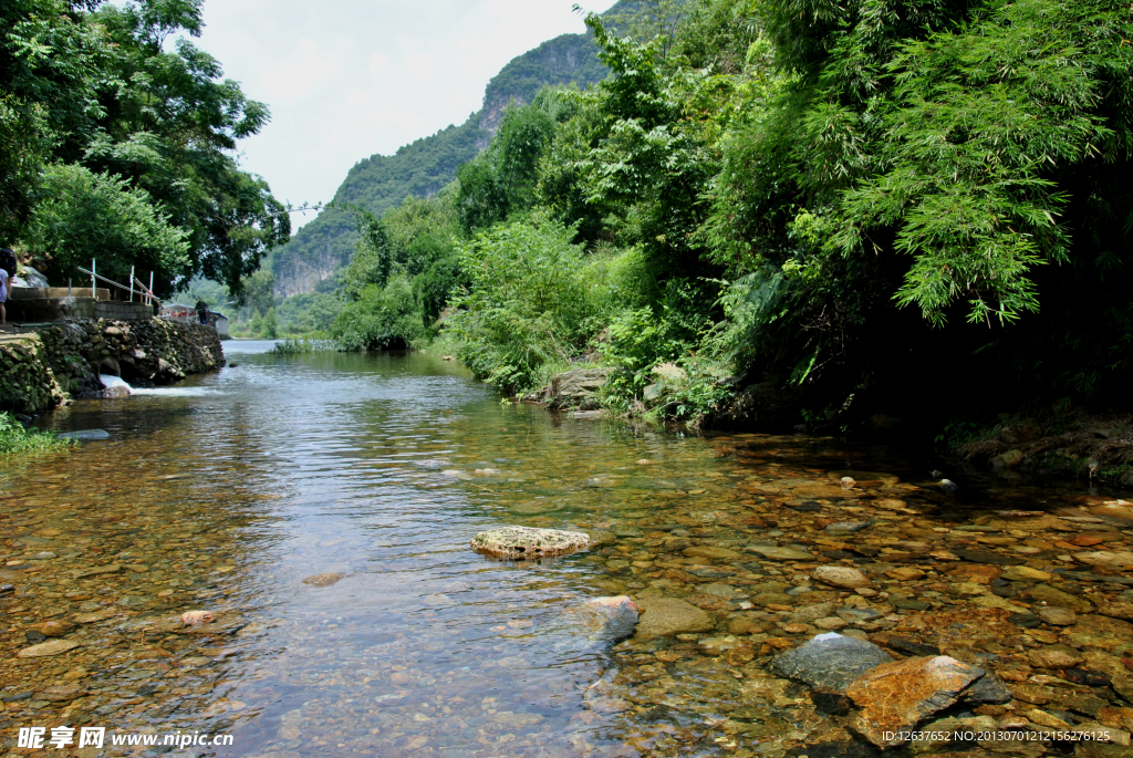 山中美景