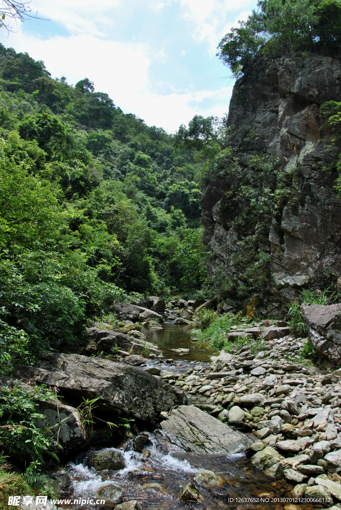 山间美景