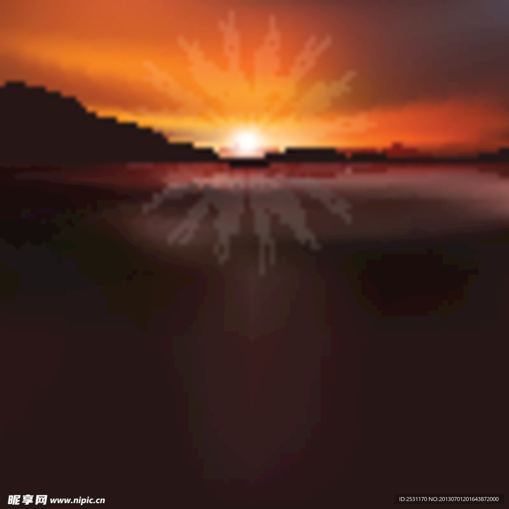 日落