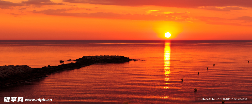 夕阳