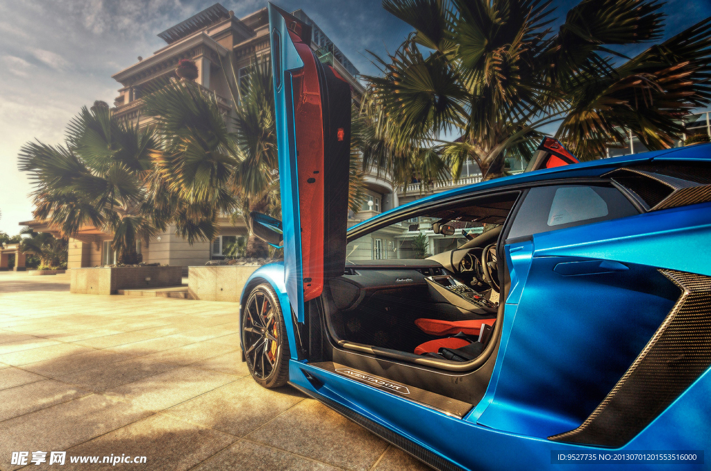 兰博基尼aventador