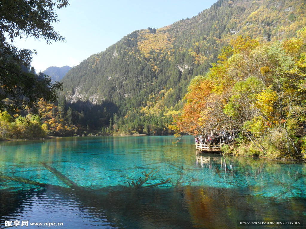 九寨沟美景