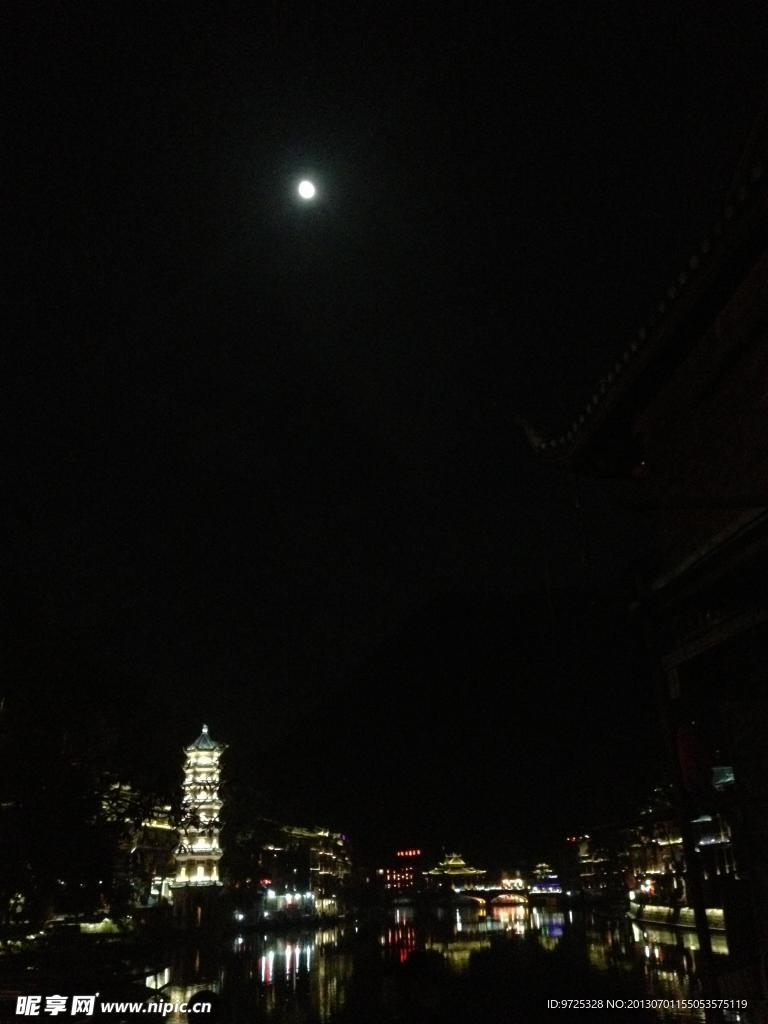 凤凰古城 沱江夜景