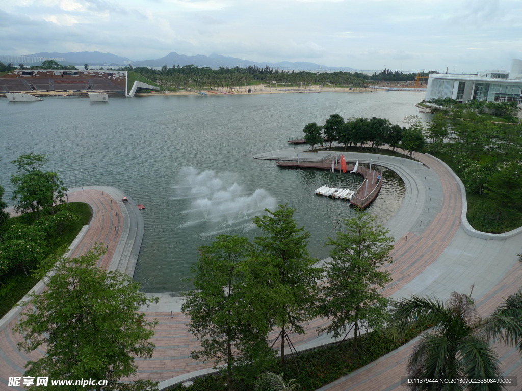 滨水湾景观