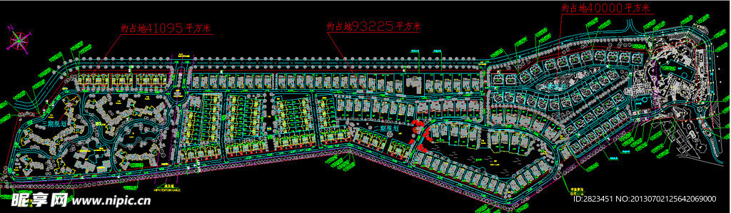 小区总体规划平面图