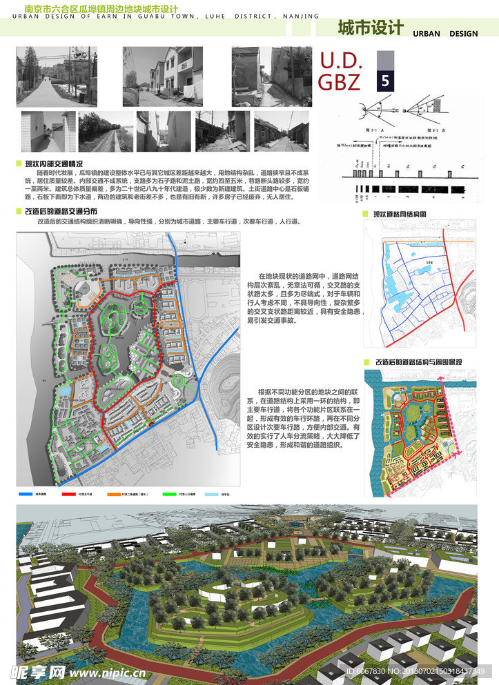 城市设计 道路分析