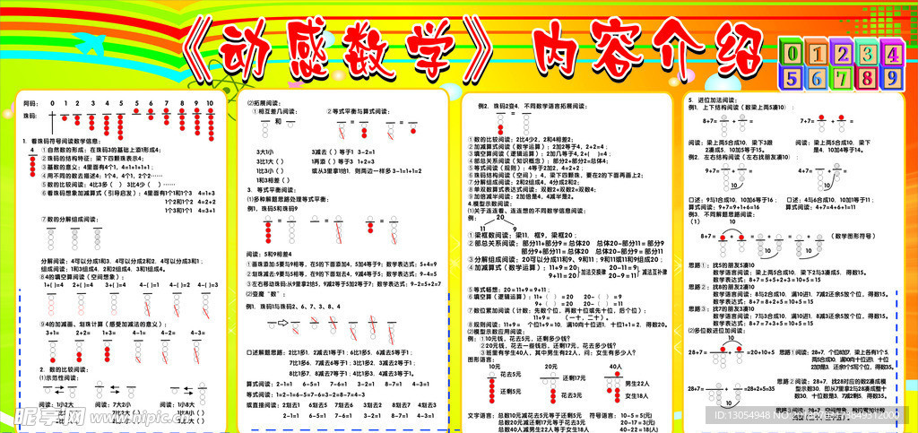 动感数学内容介绍