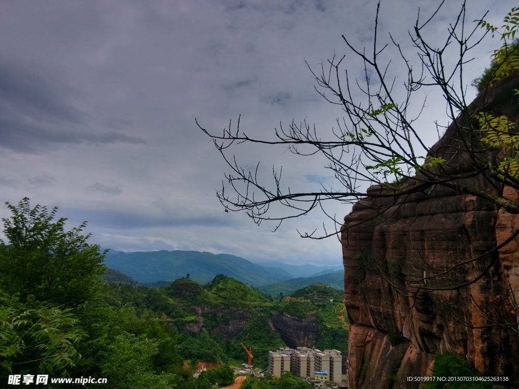 山崖风景