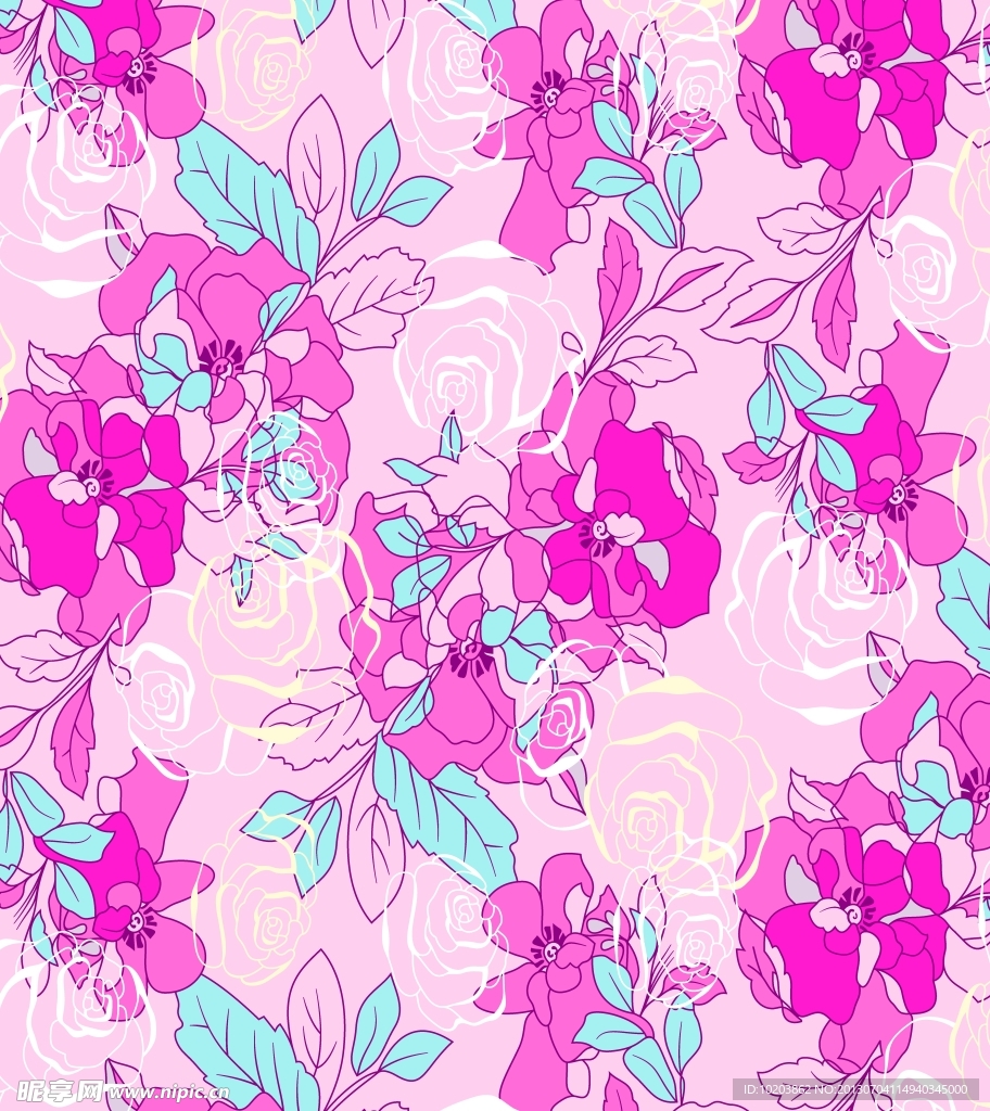 传统印花