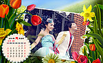 2014婚纱模板台历