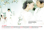 2014婚纱模板台历
