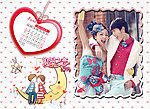 2014婚纱模板台历