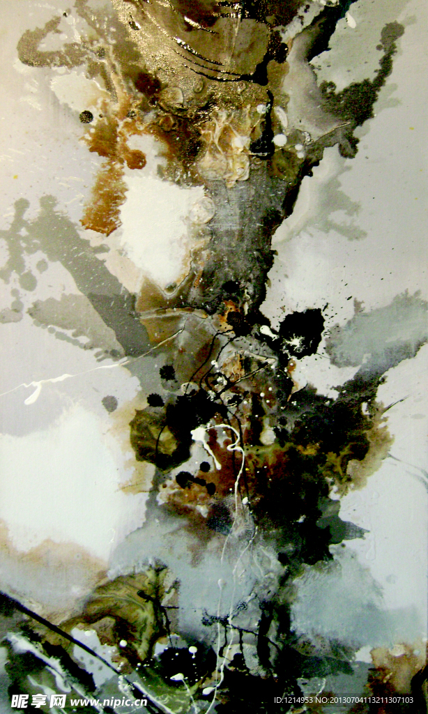 抽象油画