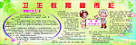 卫生教育宣传栏