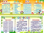 小学生健康卫生展板