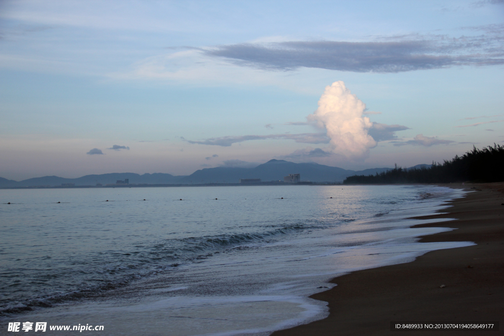 海棠湾清晨