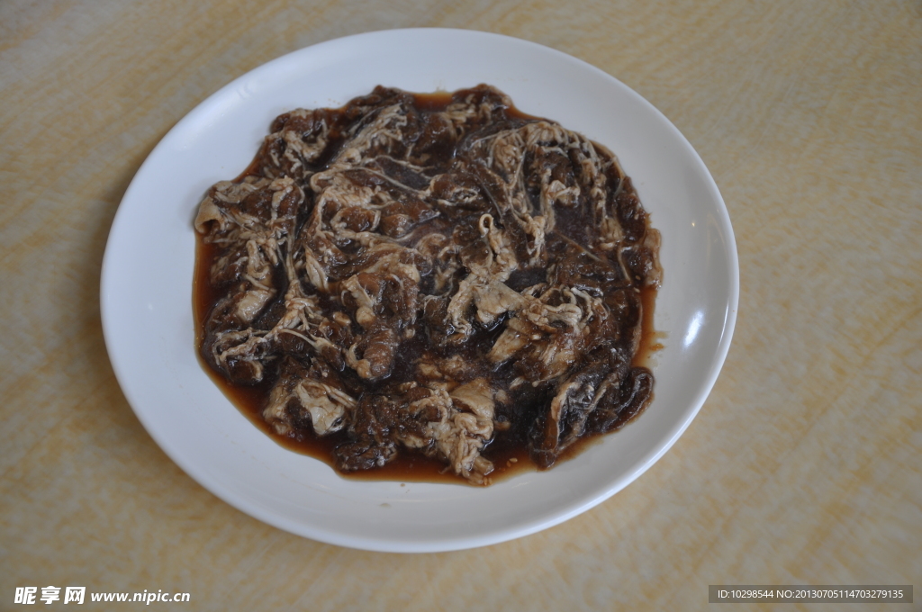 辣酱牛肉