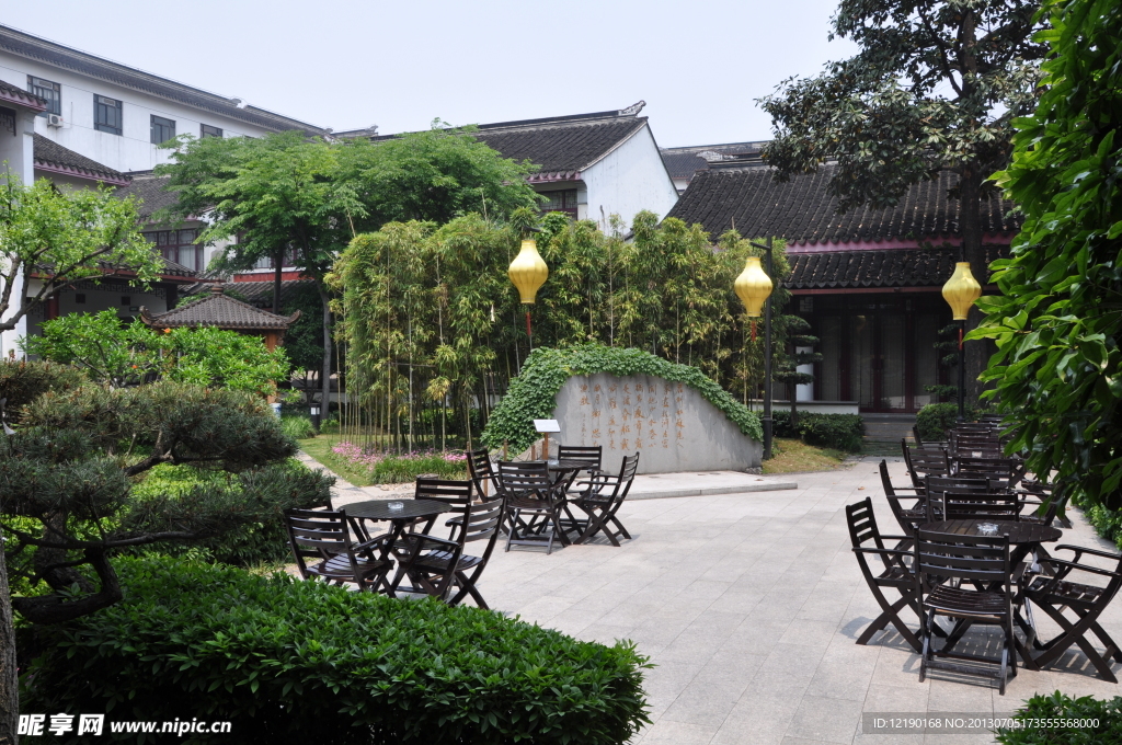 苏州人家大酒店庭院