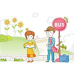矢量卡通商务人士
