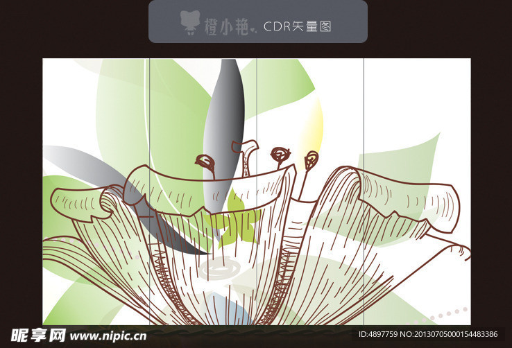 移门花纹