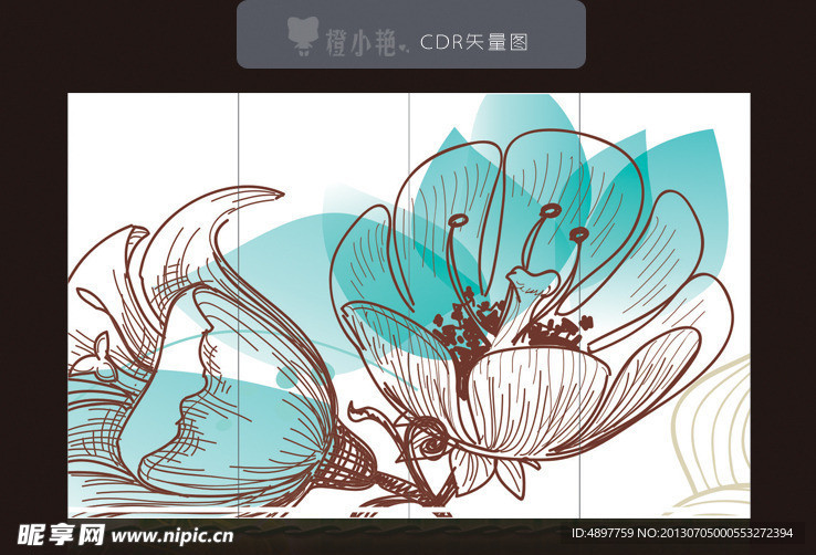 移门花纹