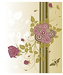 金色圆形花纹