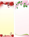 花纹展架 粉色展架