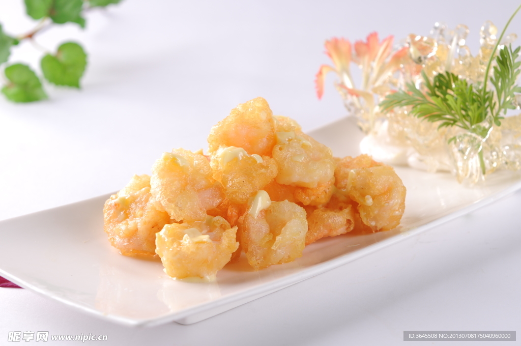 油炸巧克力虾