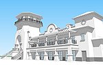 白模沿街商业