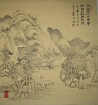 高士游历图