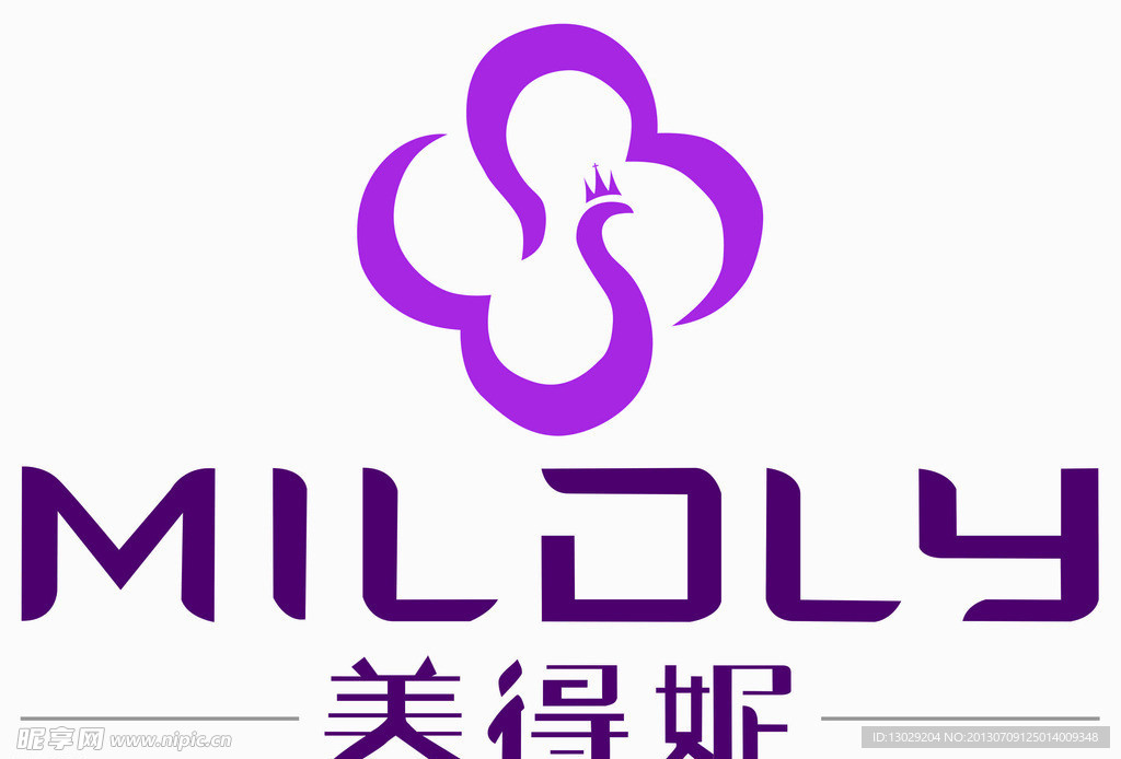 美得妮LOGO标志