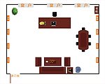 办公室平面效果图