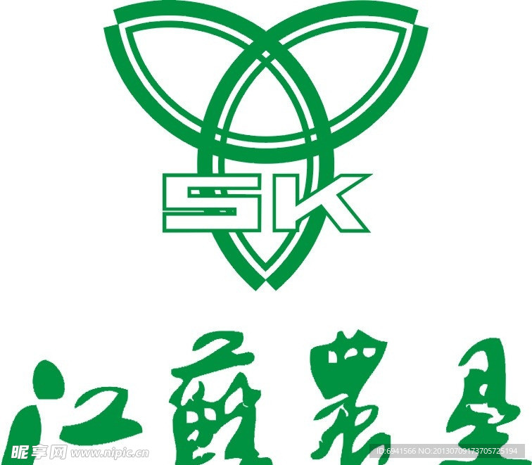 江苏省农垦 标志
