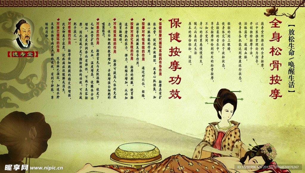 中医养生海报