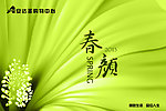 春天吊旗