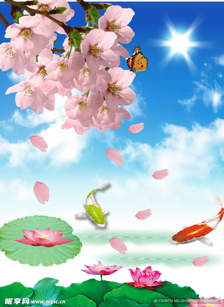 桃花 自然风景