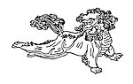 清代吉祥纹样狮子