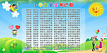 小学生安全常识歌展板